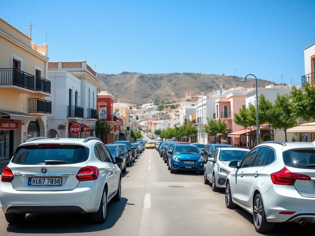 Car rental in Mykonos Downtown, Greece