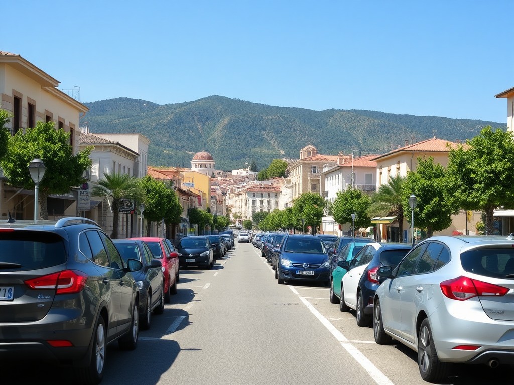 Car rental in Lesvos Downtown, Greece