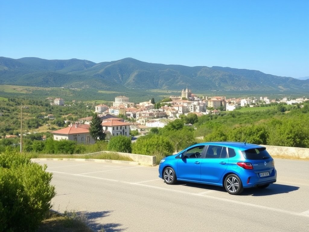 Car rental in Chios Airport, Greece